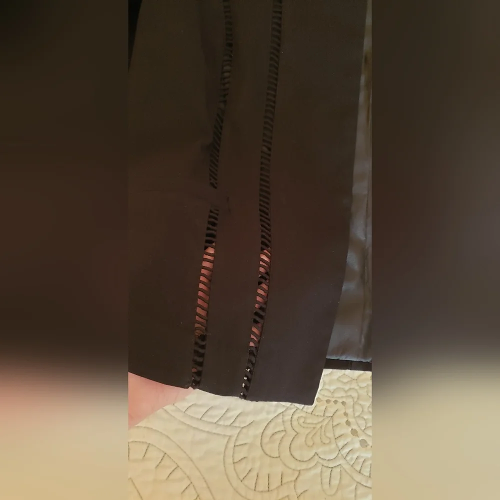 Linda Matthews New York Black Blazer - Picture 9 of 11